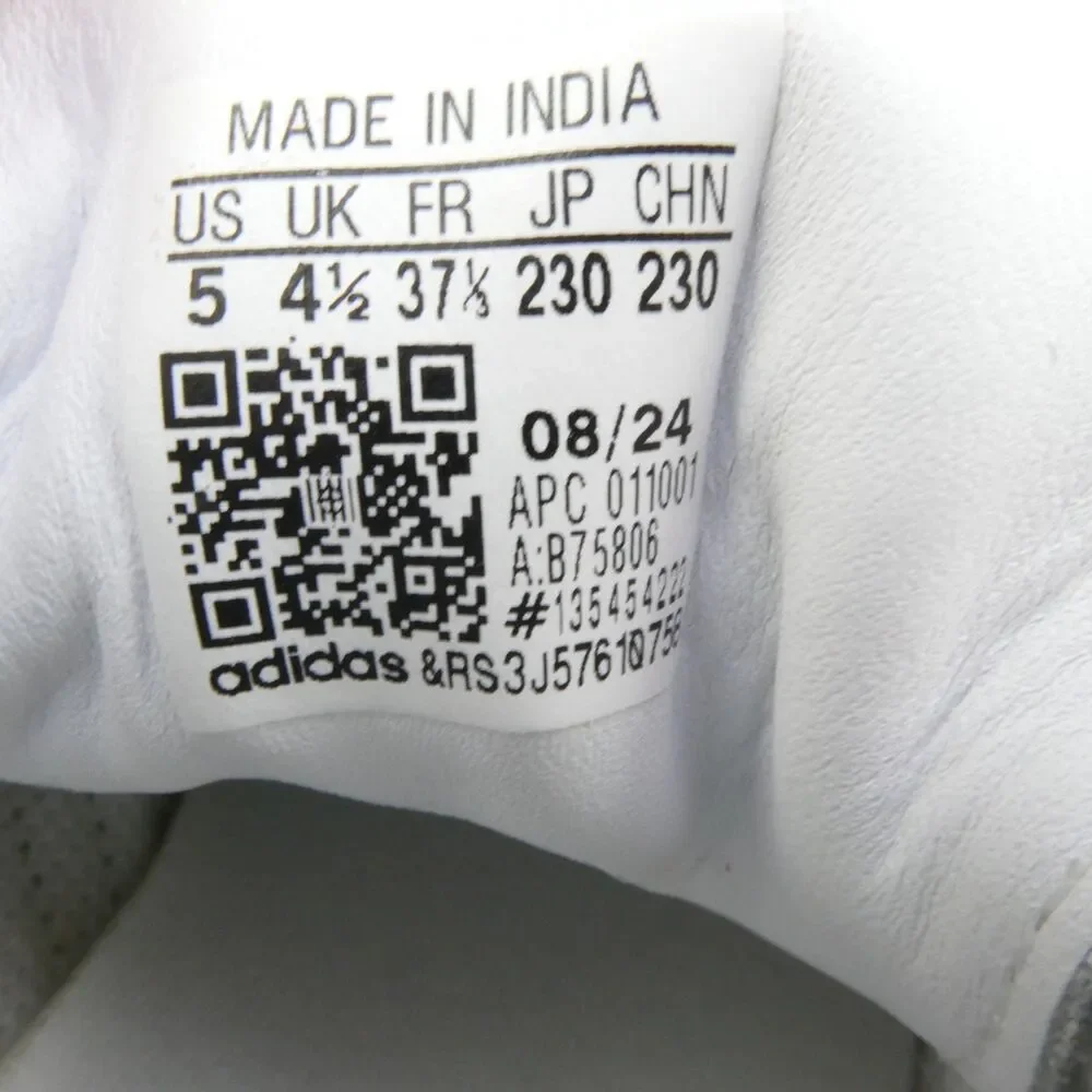 adidas Originals Women's US 6 Samba OG Trainers Youth 5 White/Black Men's US 5 - Picture 2 of 9